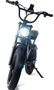 Bicicleta elétrica OUXI H9 1000W FRENTE