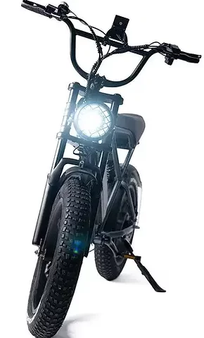 Bicicleta elétrica OUXI H9 1000W FRENTE