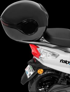 Scooter eletrica Conduzza TOKYO 1000W baú traseiro