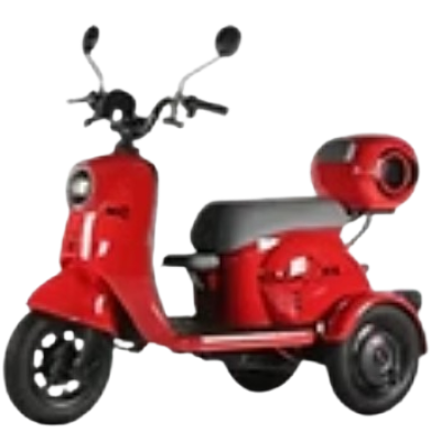 Triciclo-elétrico-Moto-Chefe-MIA-TRI-1000W-vermelha